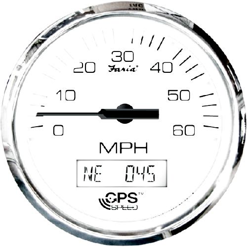 Faria Euro GPS Speedometer Marine Outfitters
